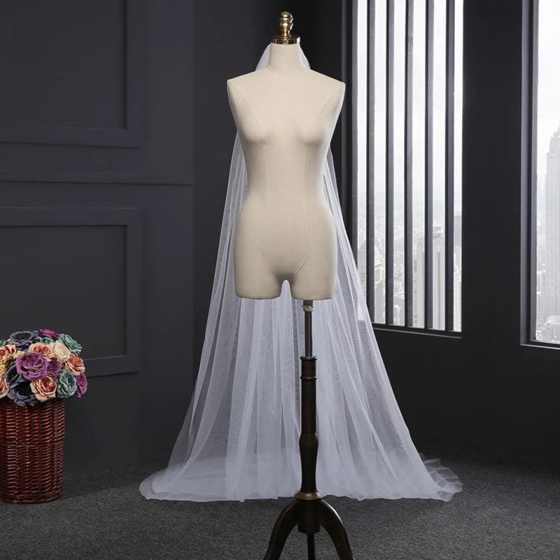 Bridal Long Tailed Veils Multi-Layer with Hair Comb Elegant Exquisite Soft Tulle Bridal Hair Accessories LXH
Bridal Long Tailed Veils Multi-Layer with Hair Comb Elegant Exquisite Soft Tulle Bridal Hair Accessories LXH