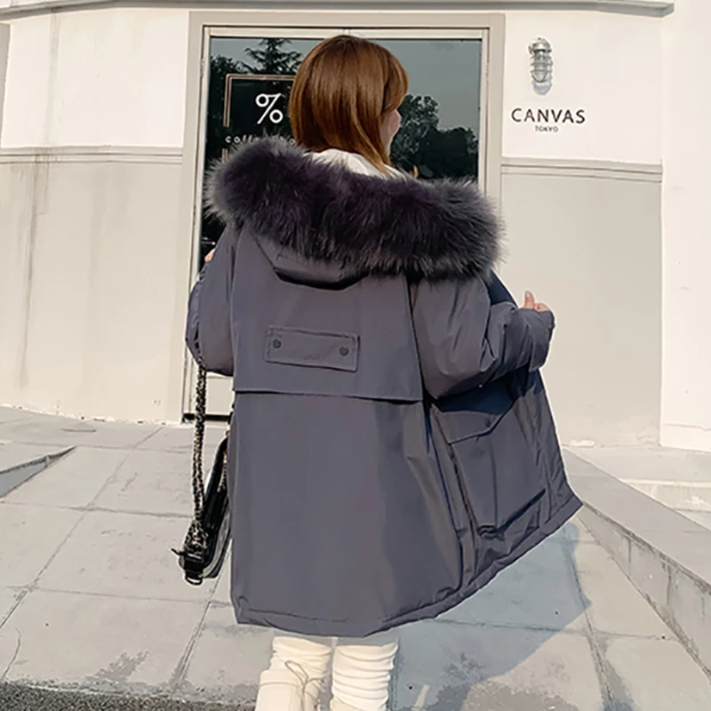 winter long parkas women solid slim jacket safari style hooded fur collar Korean female coats thick warm outwear giacca donna
winter long parkas women solid slim jacket safari style hooded fur collar Korean female coats thick warm outwear giacca donna