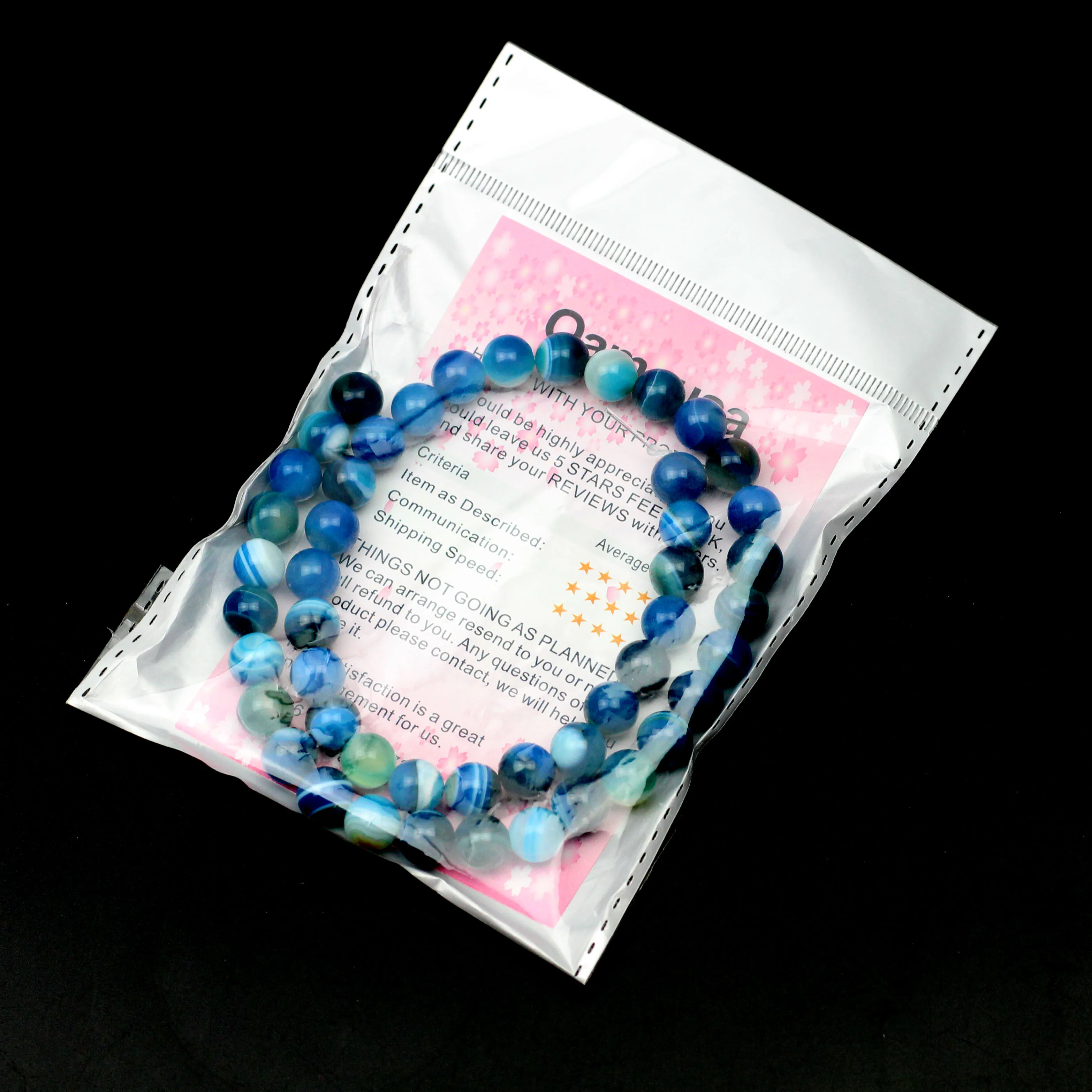 Oameusa Natural Round Blue Striped Agates Stone Beads Loose Beads Earrings Rings Charms Necklace For Women Spacer Beads
Oameusa Natural Round Blue Striped Agates Stone Beads Loose Beads Earrings Rings Charms Necklace For Women Spacer Beads