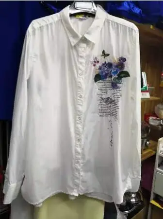 2021 new Wholesale Original Spain .laugiseD White embroidered blouse for ladies
2021 new Wholesale Original Spain .laugiseD White embroidered blouse for ladies