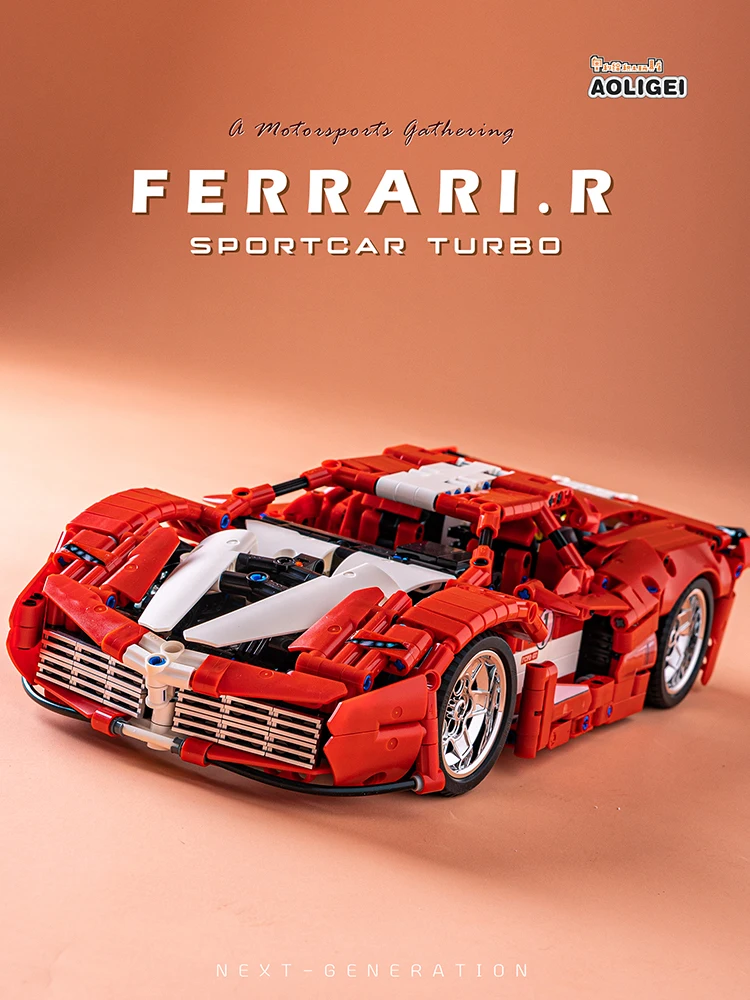 High-Tech Super Racing Car FXX Building Blocks Bricks MOC Pull Back Speed Champion Vehicle Model Bricks Toys for Kids Gifts
High-Tech Super Racing Car FXX Building Blocks Bricks MOC Pull Back Speed Champion Vehicle Model Bricks Toys for Kids Gifts