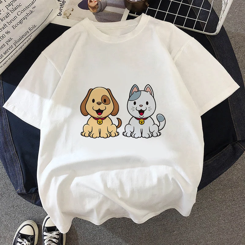 Women Vintage Style Fashion Cartoon Dog Print Funny Summer T shirt Women Vogue Princess Short Sleeve Tees
Women Vintage Style Fashion Cartoon Dog Print Funny Summer T shirt Women Vogue Princess Short Sleeve Tees