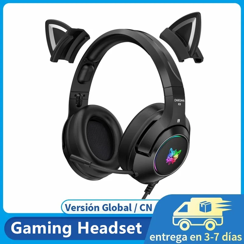 Проводная гарнитура для геймеров, милые розовые наушники с кошачьими ушками для телефона, ПК с микрофоном, Usb/наушники с шумоподавлением 3,5 м...
Проводная гарнитура для геймеров, милые розовые наушники с кошачьими ушками для телефона, ПК с микрофоном, Usb/наушники с шумоподавлением 3,5 м...