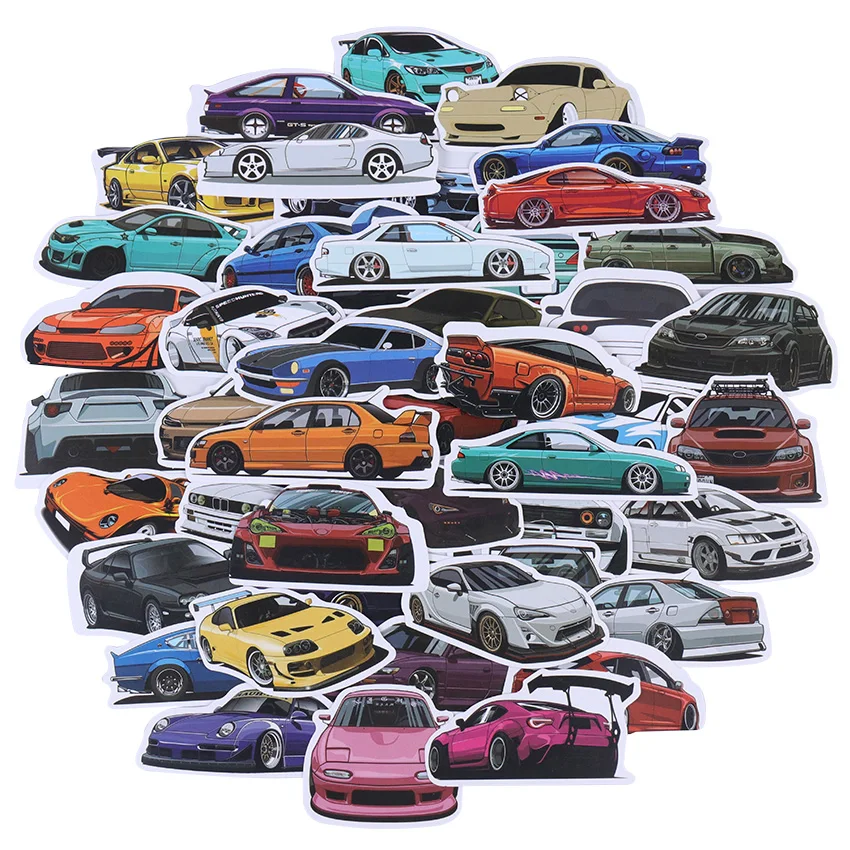 50PCS Retrofit Racing Car Graffiti Stickers Car Motorcycle Travel Luggage Guitar Fridge Laptop Waterproof Cool Sticker
50PCS Retrofit Racing Car Graffiti Stickers Car Motorcycle Travel Luggage Guitar Fridge Laptop Waterproof Cool Sticker