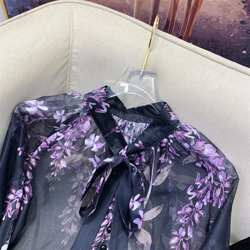 RoseDiary 2021 Women Fashion New Vintage Long Lantern Sleeve Single Breasted Print Bow Shirt + Wide Leg Shorts Two Piece Sets
RoseDiary 2021 Women Fashion New Vintage Long Lantern Sleeve Single Breasted Print Bow Shirt + Wide Leg Shorts Two Piece Sets