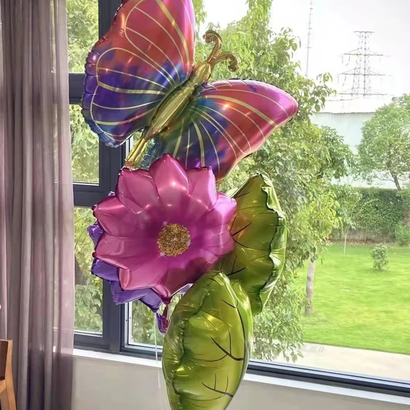 1 Set Butterfly Flower Leaf Helium Foil Balloons Flower Wedding Decoration Green Leaf Kids Birthday Party Supplies
1 Set Butterfly Flower Leaf Helium Foil Balloons Flower Wedding Decoration Green Leaf Kids Birthday Party Supplies