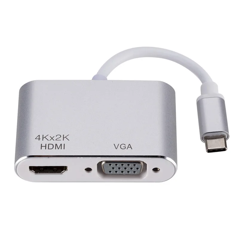 Адаптер VGA, совместимый с USB Type C и HDMI, 4K, 30 Гц, USB, Type C, аналогичный VGA и HDMI, видеоадаптер для Macbook Pro
Адаптер VGA, совместимый с USB Type C и HDMI, 4K, 30 Гц, USB, Type C, аналогичный VGA и HDMI, видеоадаптер для Macbook Pro