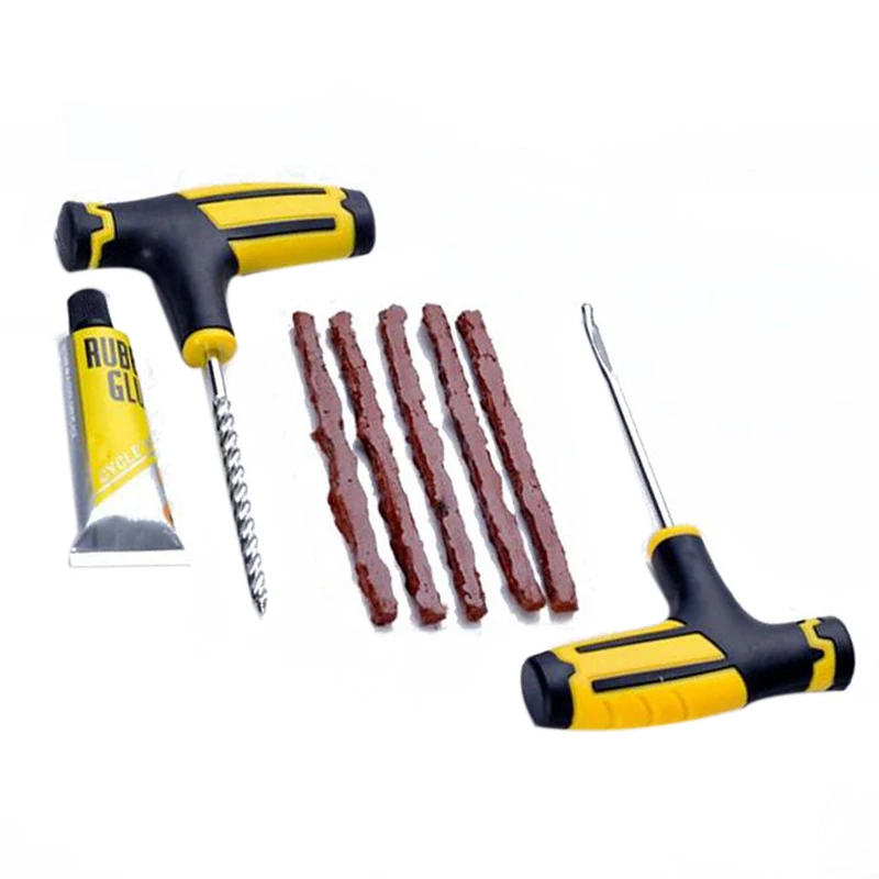 8Pcs/Set Car Tire Repair Tools Kit For Tubeless Emergency Truck Motobike Bike Tyre Fast Puncture Plug Block
8Pcs/Set Car Tire Repair Tools Kit For Tubeless Emergency Truck Motobike Bike Tyre Fast Puncture Plug Block