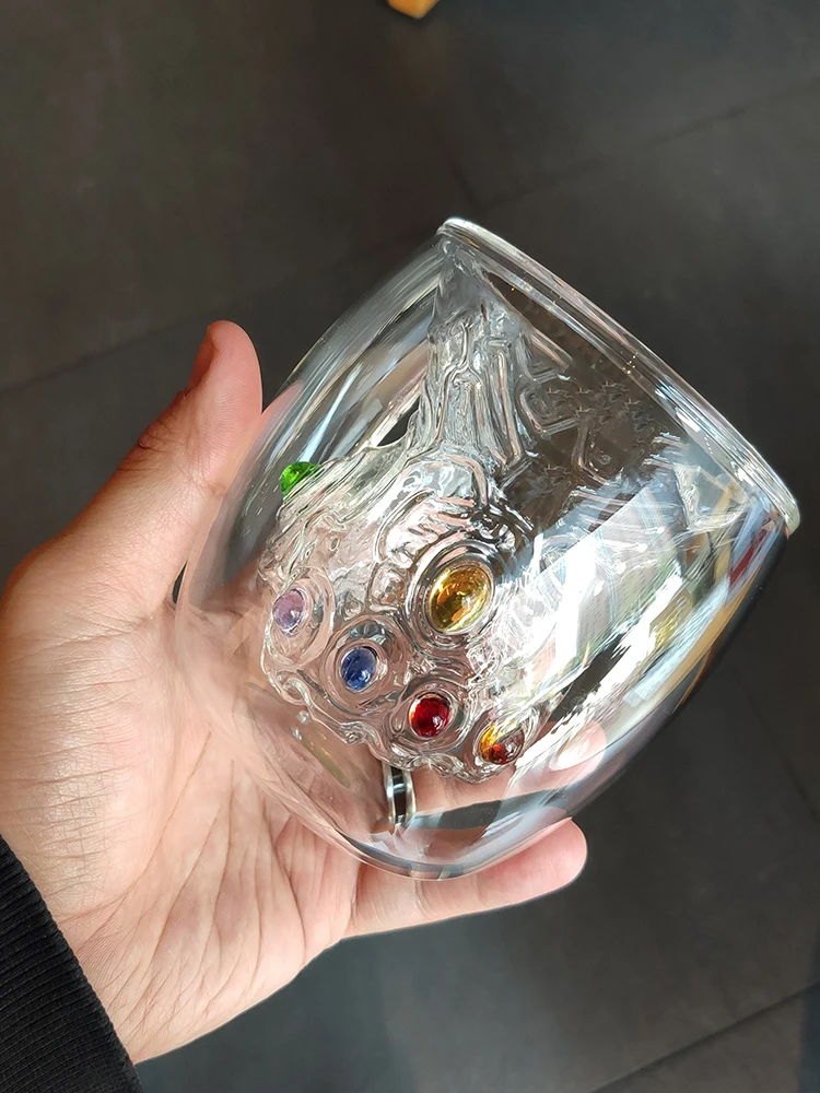 Новые креативные бесконечные перчатки чашка для воды Кошачий коготь Двухслойное