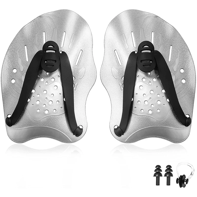 Swimming Training Hand Paddles, Power Plus Paddles for Training, Stretchable Elastic Sizes for Adult Children Unisex
Swimming Training Hand Paddles, Power Plus Paddles for Training, Stretchable Elastic Sizes for Adult Children Unisex