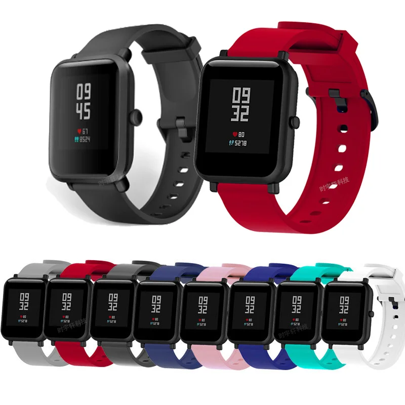 20mm Colorful Silicone Strap For Amazfit Bip S/Bip 2/Bip 1S Smart Watch Wristband For Xiaomi Huami GTS GTR 42mm Bracelet Film
20mm Colorful Silicone Strap For Amazfit Bip S/Bip 2/Bip 1S Smart Watch Wristband For Xiaomi Huami GTS GTR 42mm Bracelet Film