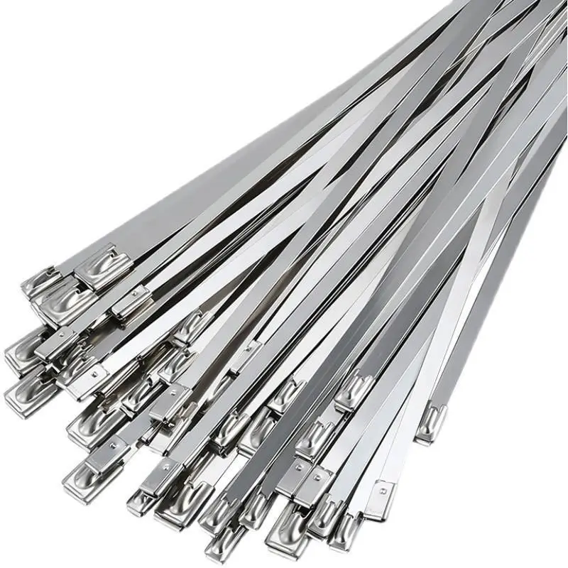 100pcs 304 Stainless Steel Cable Ties Self-locking Metal Cable Ties Bind Corrosion-resistant and High-temperature Cable Ties
100pcs 304 Stainless Steel Cable Ties Self-locking Metal Cable Ties Bind Corrosion-resistant and High-temperature Cable Ties