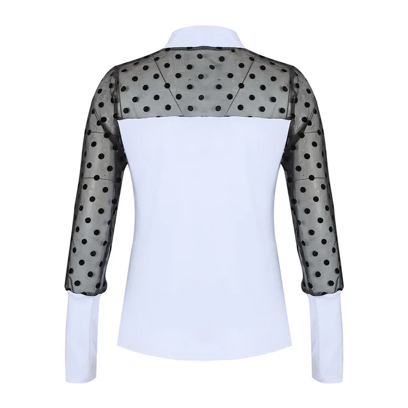 Womens Sheer Mesh Blouse 2020 New Spring Pullover Polka Dot Bowknot Tops Blouse Long Puff Sleeve Shirts Blouse Elegant Shirts
Womens Sheer Mesh Blouse 2020 New Spring Pullover Polka Dot Bowknot Tops Blouse Long Puff Sleeve Shirts Blouse Elegant Shirts