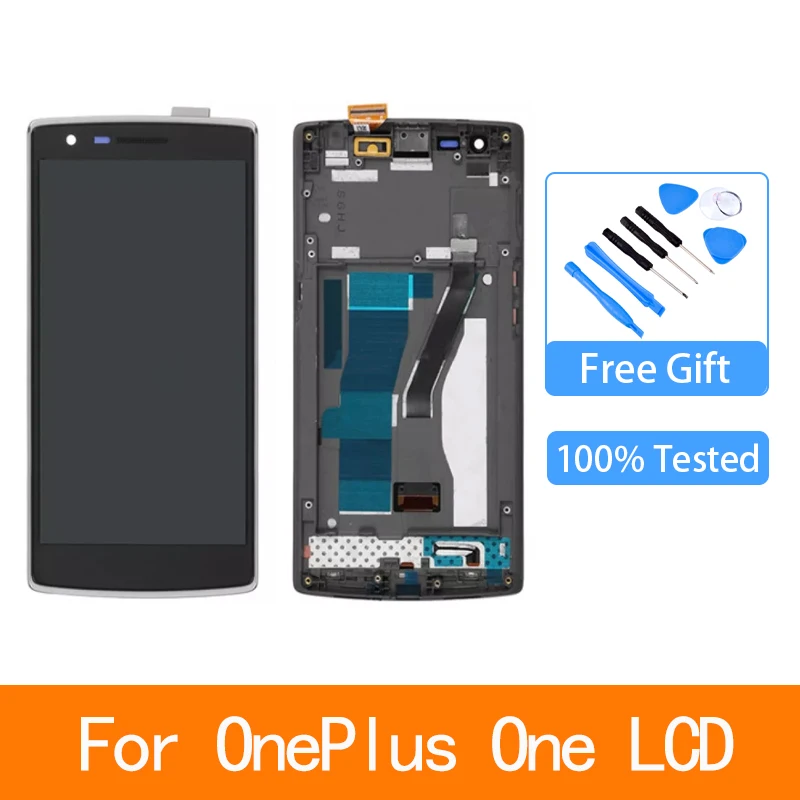 5,5 "Оригинальный дисплей для OnePlus One A0001, ЖК-дисплей, сенсорный экран, дигитайзер, замена для OnePlus 1, ЖК-дисплей с рамкой
5,5 "Оригинальный дисплей для OnePlus One A0001, ЖК-дисплей, сенсорный экран, дигитайзер, замена для OnePlus 1, ЖК-дисплей с рамкой