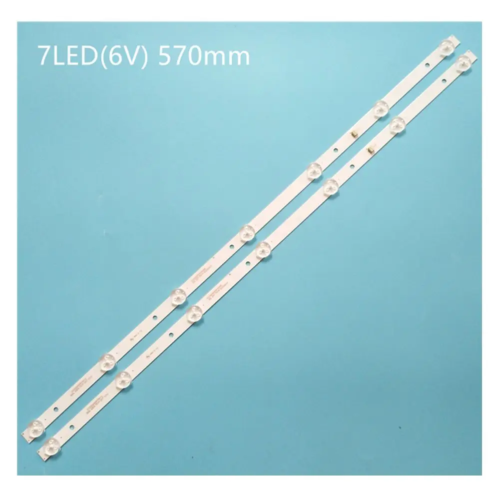 2pcs/set LED backlight strip For STARWIND SW-LED32R301BT2 RCA RTDVD3215-B AOC T3211M 320L 32E9 7S1P 2X7 CC02320D570V12 08 02
2pcs/set LED backlight strip For STARWIND SW-LED32R301BT2 RCA RTDVD3215-B AOC T3211M 320L 32E9 7S1P 2X7 CC02320D570V12 08 02