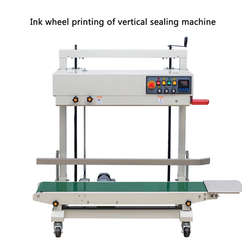 220V Vertical Plastic Bag Automatic Sealing Machine FRD-1200V Ink Wheel Printing Automatic Film PE Bag Thick Bag Machine
220V Vertical Plastic Bag Automatic Sealing Machine FRD-1200V Ink Wheel Printing Automatic Film PE Bag Thick Bag Machine
