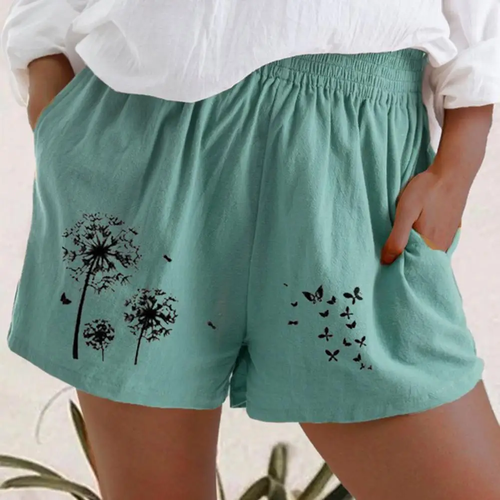 HOT SALES!!! Shorts High Waist Dandelion Butterfly Print Women Elastic Waist Short Pants with Pockets for Summer
HOT SALES!!! Shorts High Waist Dandelion Butterfly Print Women Elastic Waist Short Pants with Pockets for Summer