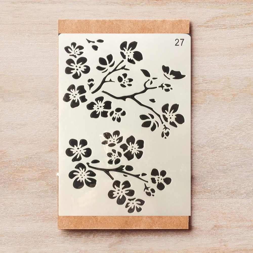 26*18cm Plum Flowers DIY Layering Stencils Painting Scrapbook Coloring Embossing Album Decorative Template
26*18cm Plum Flowers DIY Layering Stencils Painting Scrapbook Coloring Embossing Album Decorative Template