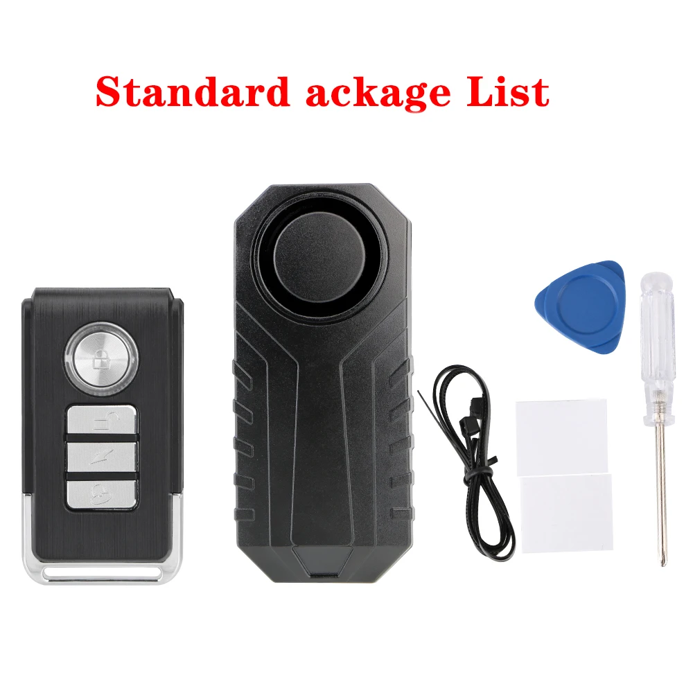 Vibration Warning Alarm Sensor Anti Lost Remind for Bike Motorcycle Electric Car Vehicle Security Remote Control
Vibration Warning Alarm Sensor Anti Lost Remind for Bike Motorcycle Electric Car Vehicle Security Remote Control