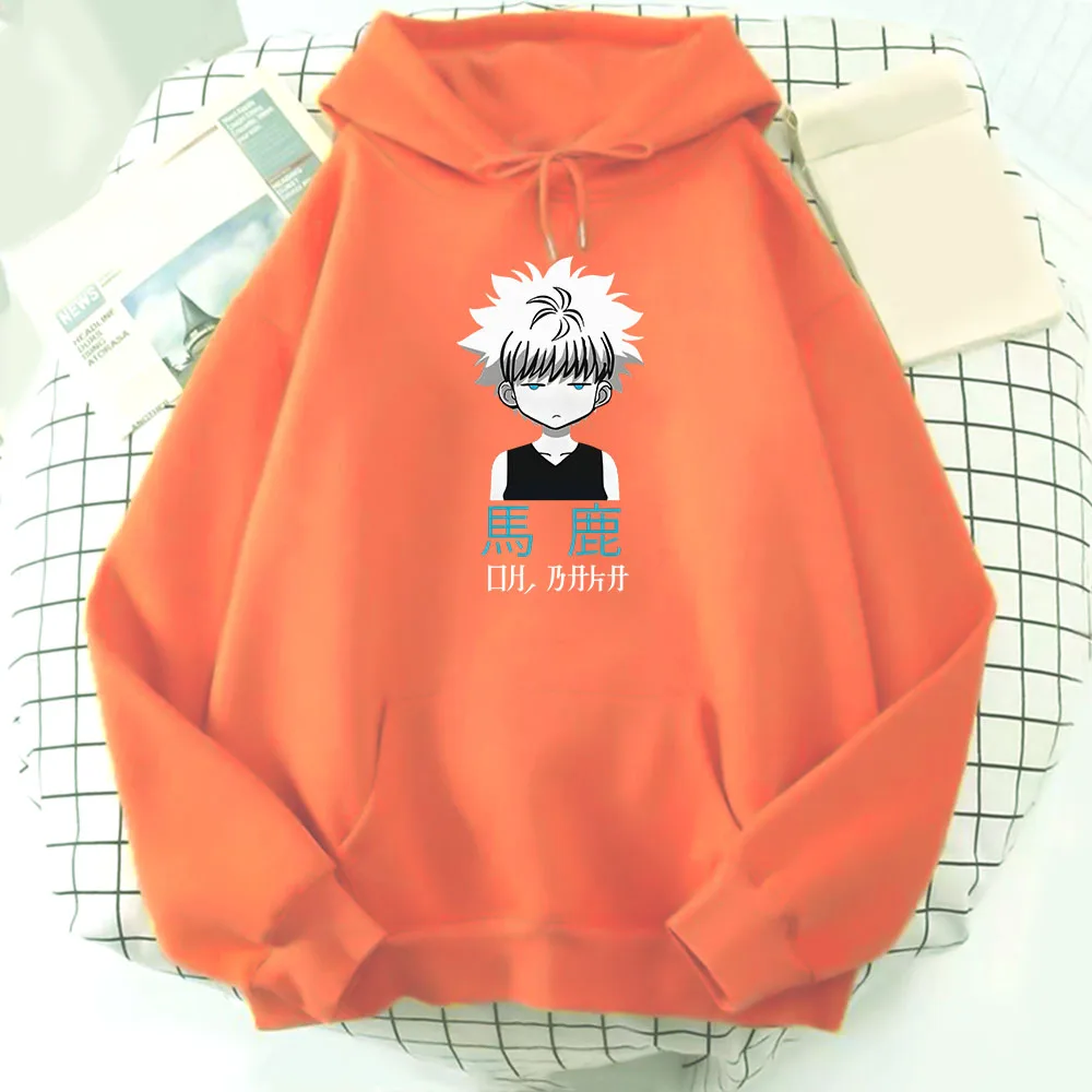 Худи HUNTERxHUNTER Zoldyck Killua для женщин и мужчин, принт манга, свободная зимняя толстовка, unis×××××, уличная одежда, повседневная, Wram, бархат
Худи HUNTERxHUNTER Zoldyck Killua для женщин и мужчин, принт манга, свободная зимняя толстовка, unis×××××, уличная одежда, повседневная, Wram, бархат