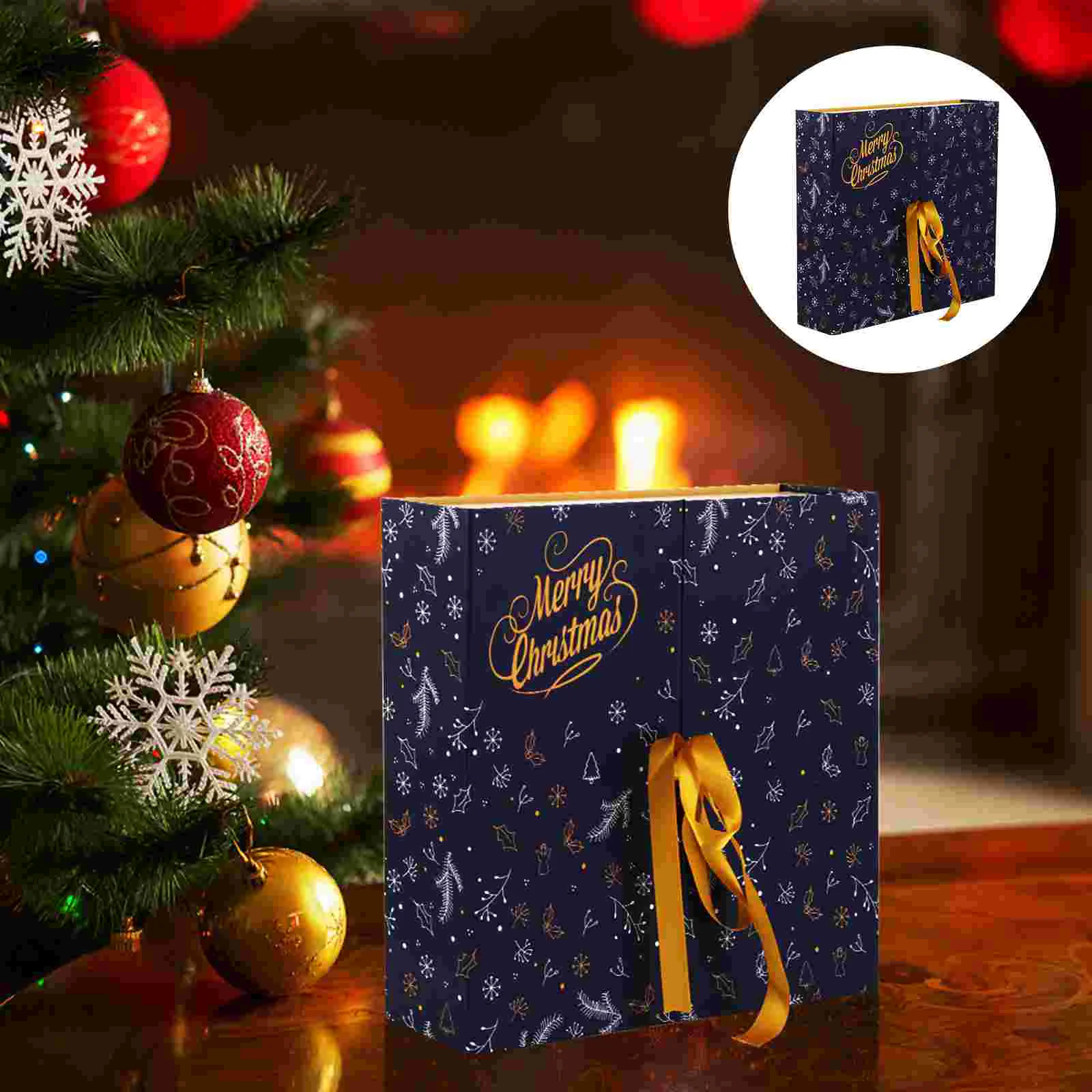 1Pc Christmas Gift Box Gift Wrapping Box Advent Calendar Present Storage Box
1Pc Christmas Gift Box Gift Wrapping Box Advent Calendar Present Storage Box
