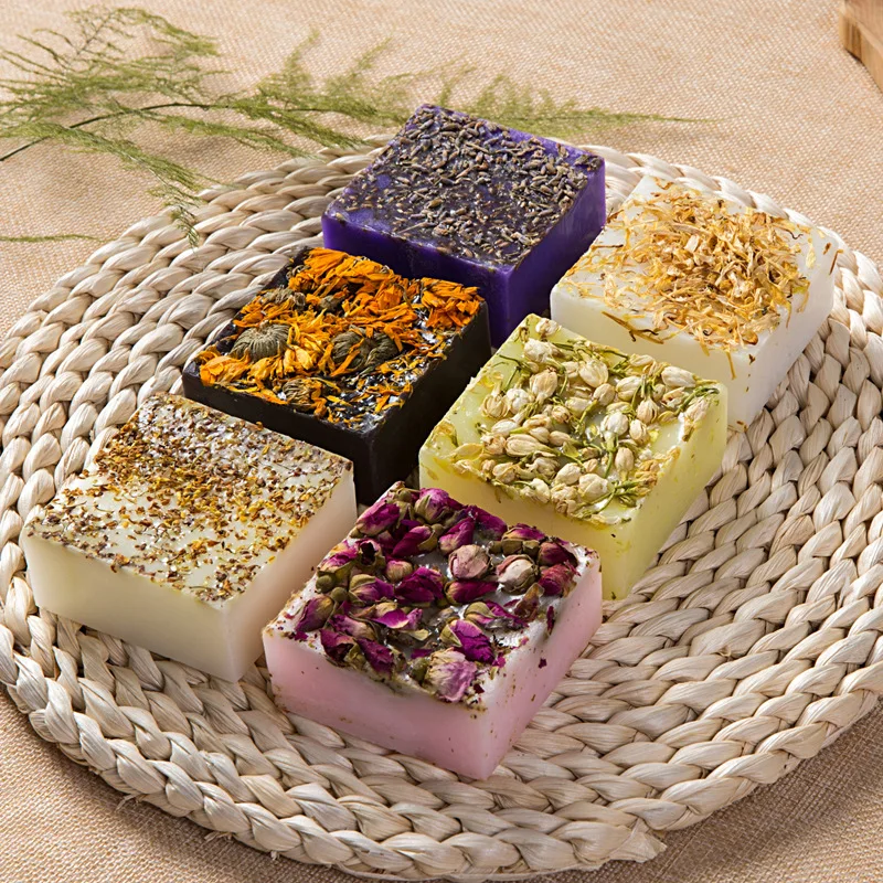 Rose Handmade Soap Essential Oil Soap Jasmine Lavender DIY Creative Soap Plant Flower and Skin Beauty Souvenir
Rose Handmade Soap Essential Oil Soap Jasmine Lavender DIY Creative Soap Plant Flower and Skin Beauty Souvenir