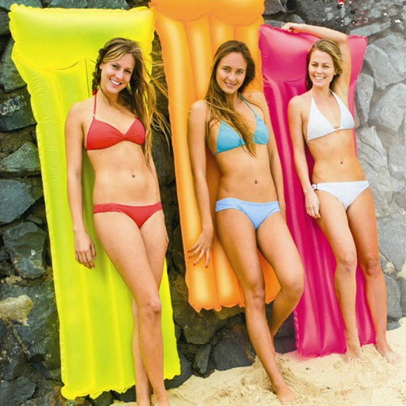 

Плавающая воздушная подушка, надувная утолщенная подушка для летнего пляжа, плавания, плававечерние INTE99