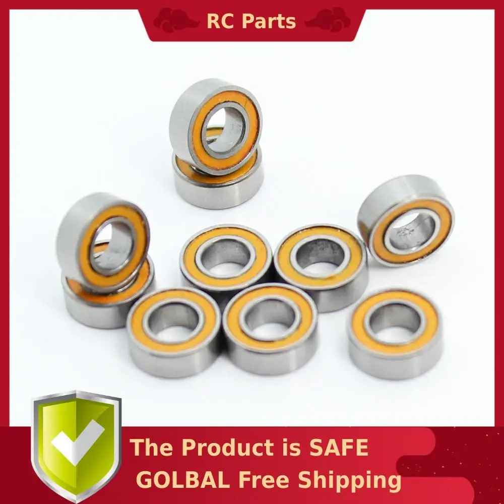 MR84RS Bearing 10 PCS 4*8*3 mm ABEC-3 Hobby Electric RC Car Truck MR84 RS 2RS Ball Bearings MR84-2RS Orange Sealed
MR84RS Bearing 10 PCS 4*8*3 mm ABEC-3 Hobby Electric RC Car Truck MR84 RS 2RS Ball Bearings MR84-2RS Orange Sealed