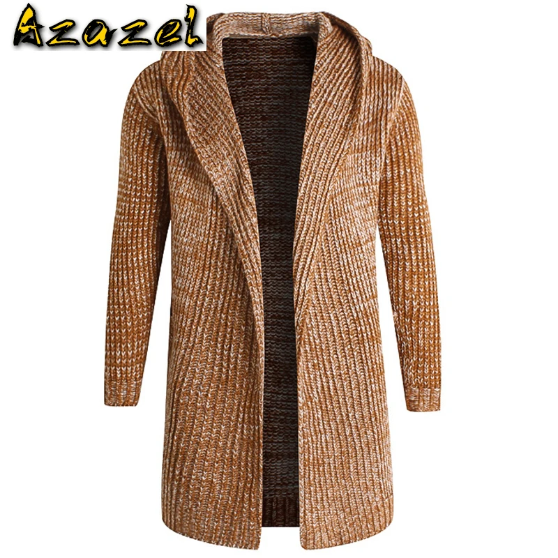 Casual Mens Sweater Outerwear 5XL Men Knit Wool Sweater Cloak Coats Spring Man's Dress Sweaters Hooded Clothing Brand Men A391
Casual Mens Sweater Outerwear 5XL Men Knit Wool Sweater Cloak Coats Spring Man's Dress Sweaters Hooded Clothing Brand Men A391