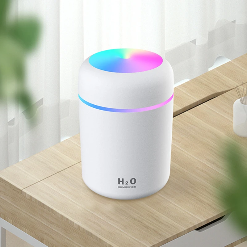 Air Humidifier 300ml Ultrasonic Aroma Essential Oil Diffuser Mini USB Cool Mist Maker Aromatherapy with Colorful Light Car Home
Air Humidifier 300ml Ultrasonic Aroma Essential Oil Diffuser Mini USB Cool Mist Maker Aromatherapy with Colorful Light Car Home