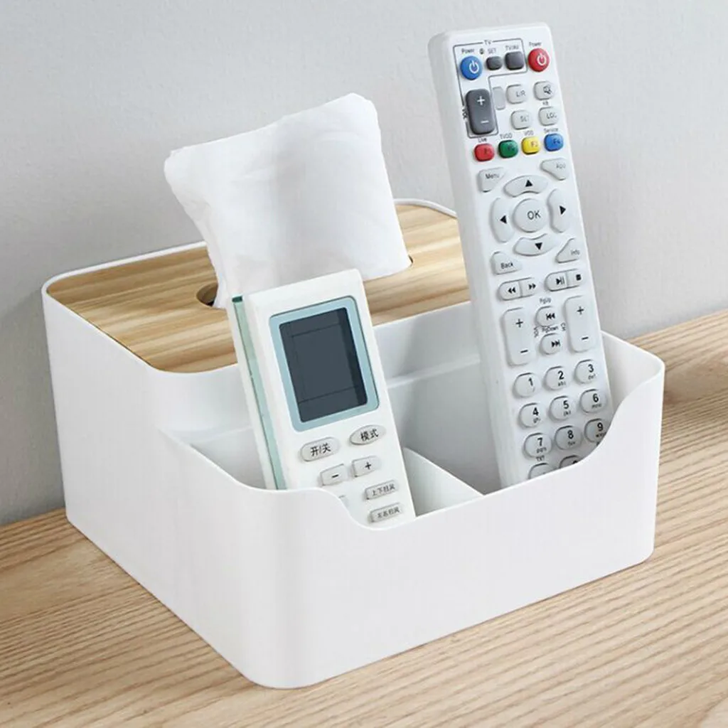 Desktop Storage Box Cosmetic Skin Care Products Plastic Storage Rack Multi-grids Tissue Box Household Remote Control Storage Box
Desktop Storage Box Cosmetic Skin Care Products Plastic Storage Rack Multi-grids Tissue Box Household Remote Control Storage Box