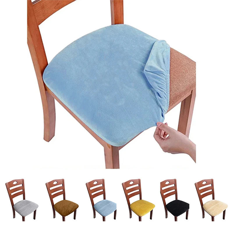 Velvet Chair Cushion Cover Stretch Hotel Restaurant Strap Chair Seat Cover for Living Room Thicken Non-slip Office Protective
Velvet Chair Cushion Cover Stretch Hotel Restaurant Strap Chair Seat Cover for Living Room Thicken Non-slip Office Protective