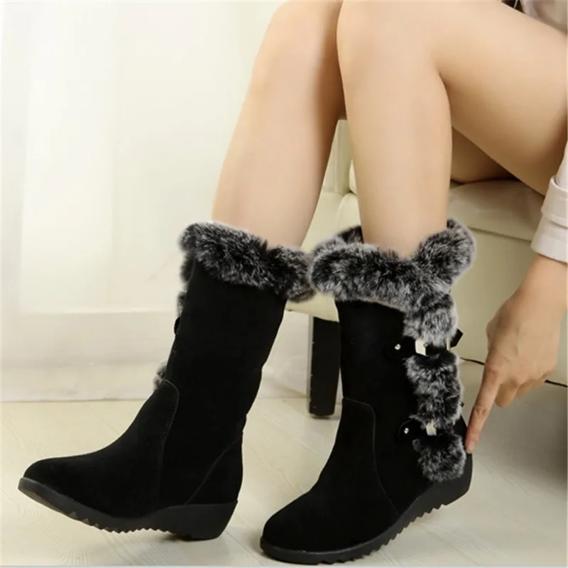 Pop Pop Women Boots Autumn Flock Winter Ladies Fashion Snow Boots Shoes Thigh High Suede Mid-Calf Boots 219 hjm
Pop Pop Women Boots Autumn Flock Winter Ladies Fashion Snow Boots Shoes Thigh High Suede Mid-Calf Boots 219 hjm