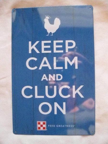 Chicken Decor Tin Sign Keep Calm 
Chicken Decor Tin Sign Keep Calm