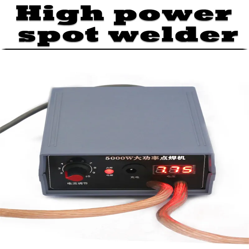 5000W Mini Spot Welder Kit DIY 18650 Battery Pack Welding Tools Portable Spot welding Machine Pen for 0.1/0.15/0.2/0.25mm Nickel
5000W Mini Spot Welder Kit DIY 18650 Battery Pack Welding Tools Portable Spot welding Machine Pen for 0.1/0.15/0.2/0.25mm Nickel