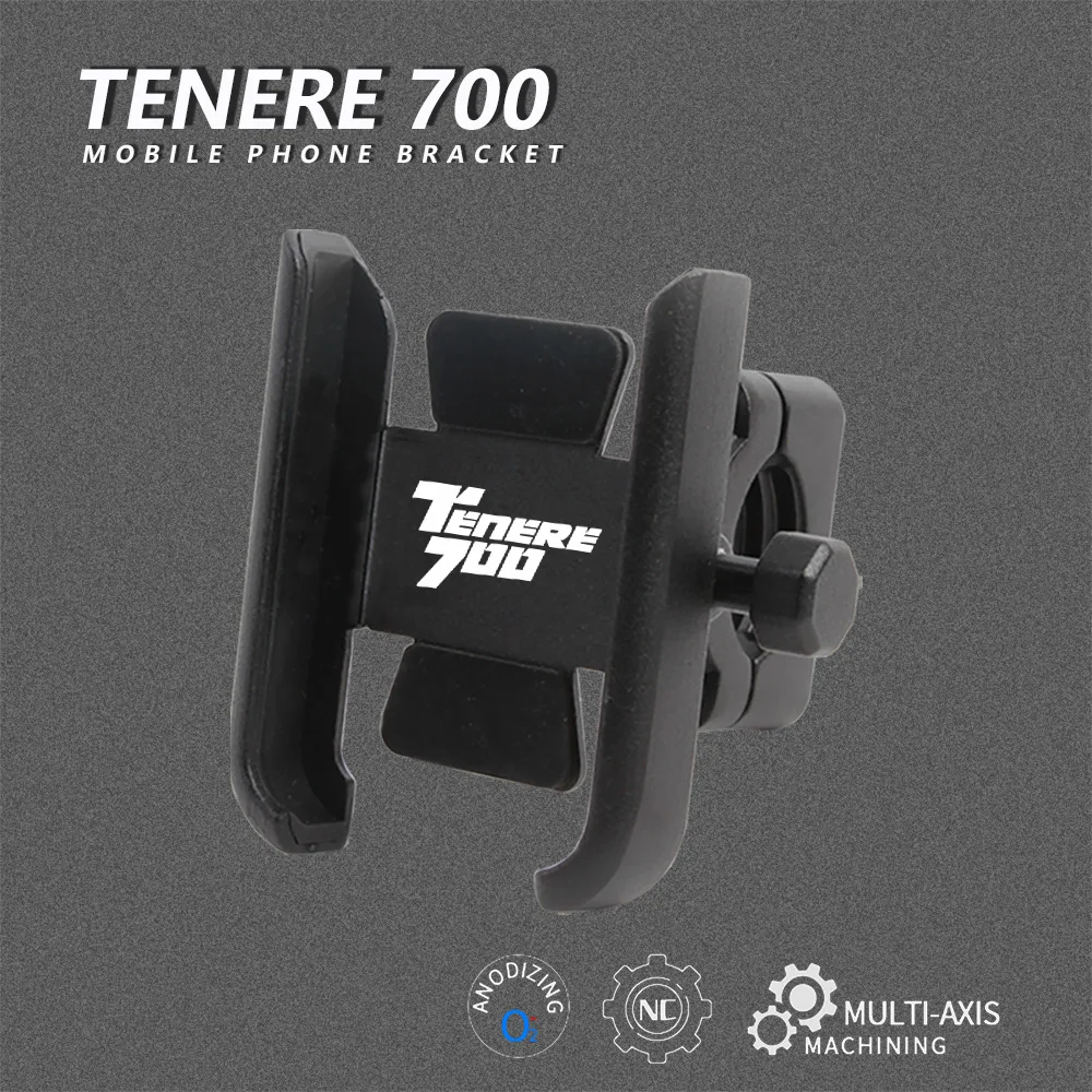 For Yamaha Tenere 700 2019 2020 2021 Motorcycle CNC Aluminum Alloy Handle Bar Mobile Phone Bracket GPS Stand Holder
For Yamaha Tenere 700 2019 2020 2021 Motorcycle CNC Aluminum Alloy Handle Bar Mobile Phone Bracket GPS Stand Holder