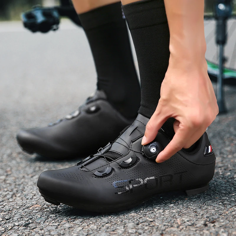 Кроссовки для шоссейных велосипедов, профессиональная дышащая обувь, самоблокирующиеся, белые 
Кроссовки для шоссейных велосипедов, профессиональная дышащая обувь, самоблокирующиеся, белые