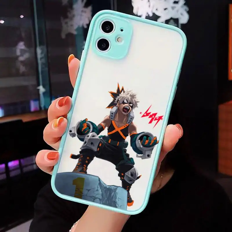 My Hero Academia deku bakugou Boku Phone Case Matte For iPhone 12 Mini 11 Pro XR XS Max 7 8 Plus X Hard PC Back Cover
My Hero Academia deku bakugou Boku Phone Case Matte For iPhone 12 Mini 11 Pro XR XS Max 7 8 Plus X Hard PC Back Cover