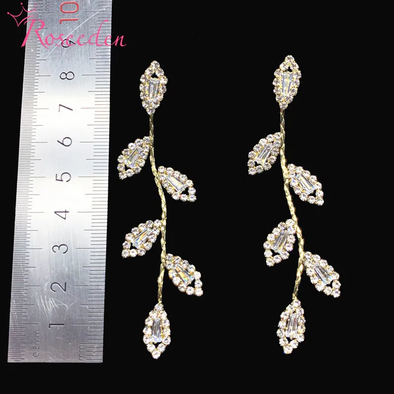 Gold Leaves Drop Earring Party Anniversary Gift Earring Wedding Party Jewelry RE4143
Gold Leaves Drop Earring Party Anniversary Gift Earring Wedding Party Jewelry RE4143