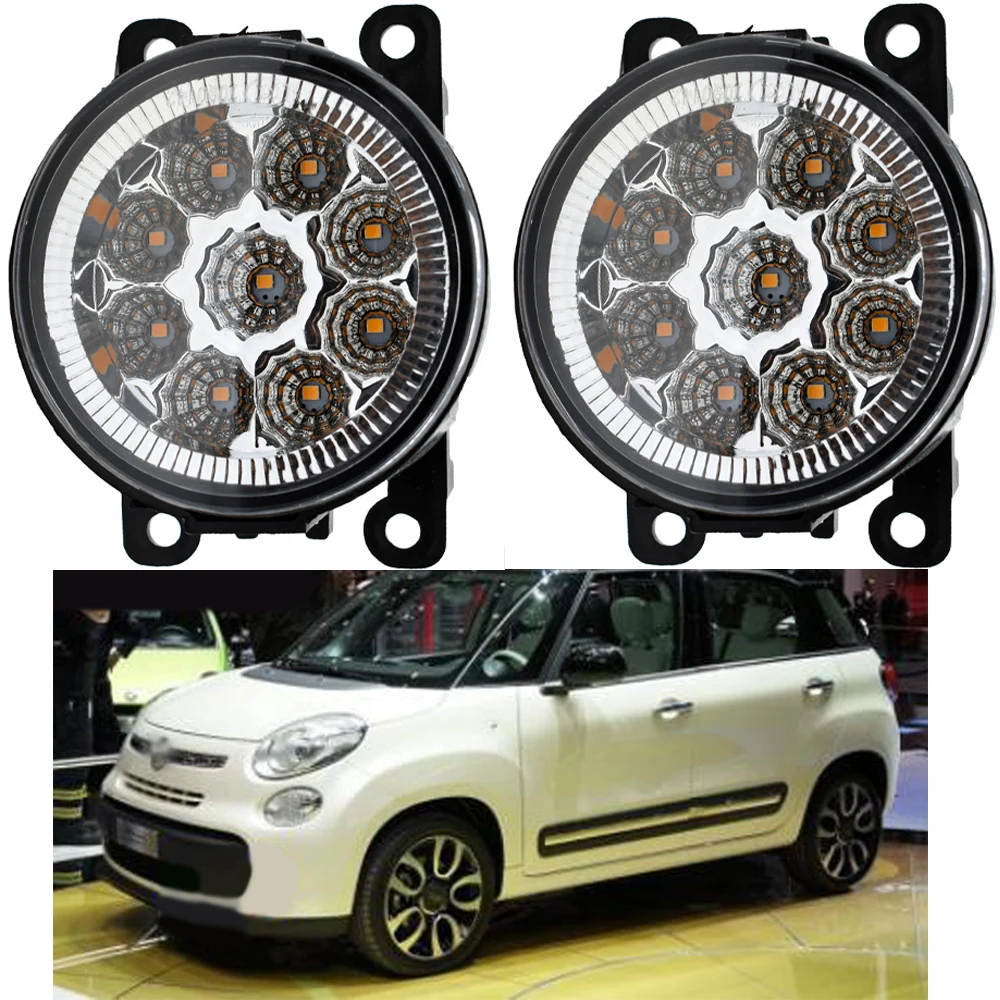 Car Styling For Fiat 500 1.4L L4 2012 2013 2014 2015 LED Fog Light Fog Lamp DRLH11 12V Fog Lights
Car Styling For Fiat 500 1.4L L4 2012 2013 2014 2015 LED Fog Light Fog Lamp DRLH11 12V Fog Lights