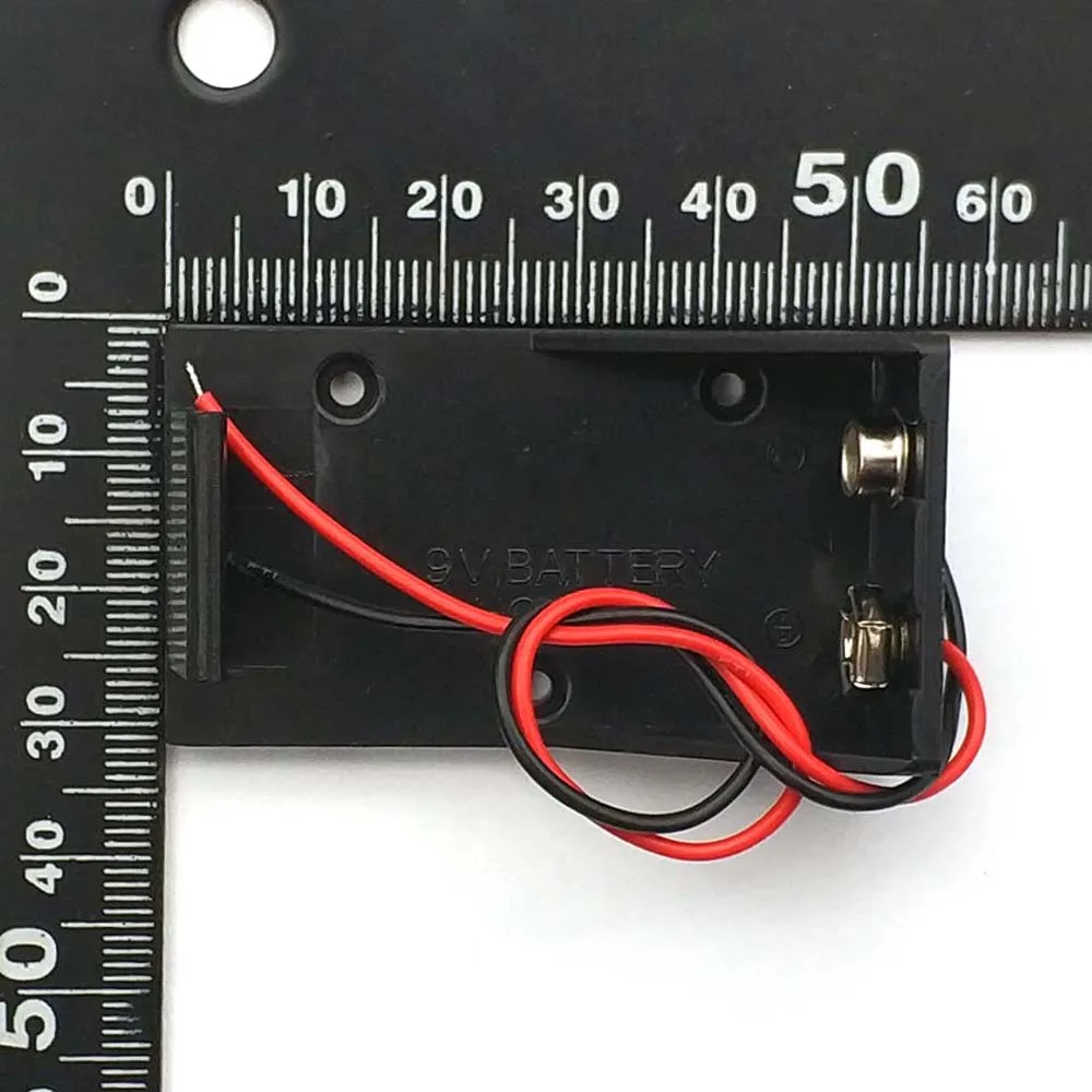 Battery Holder Case 9V Cell Carbon Storage Box Two Wire Lead Spring Clip DIY Plastic Batteries Container Connecting Solder
Battery Holder Case 9V Cell Carbon Storage Box Two Wire Lead Spring Clip DIY Plastic Batteries Container Connecting Solder