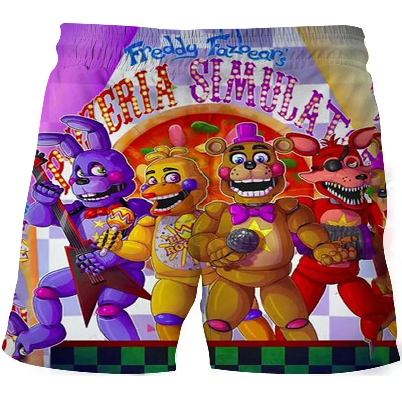 2021 Freddie Summer Beach Boy Shorts Girls Swimming Trunks Swimwear Cartoon Five Nights Printed Shorts Beach Shorts Kids Clothes
2021 Freddie Summer Beach Boy Shorts Girls Swimming Trunks Swimwear Cartoon Five Nights Printed Shorts Beach Shorts Kids Clothes