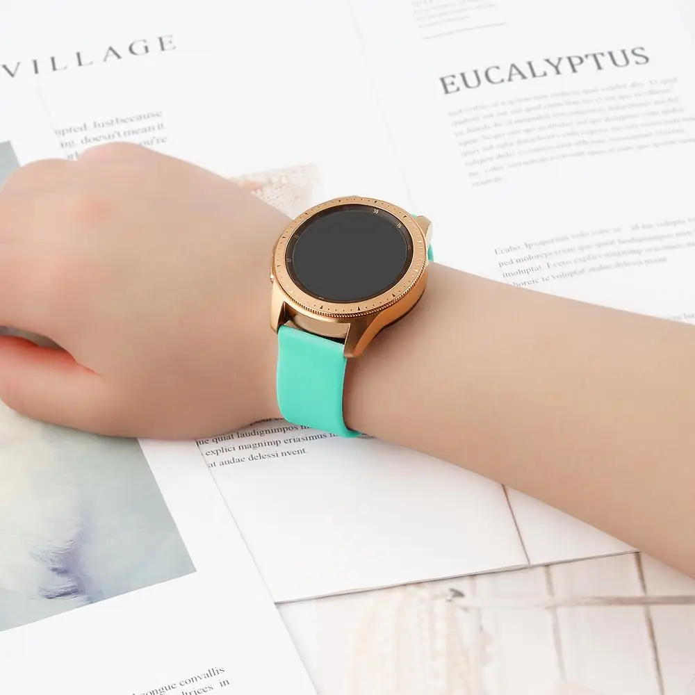 20mm Watch Band For R810 Samsung Galaxy Watch Active 42mm Gear Sport Bands For Huawei Watch Replacement Strap Bracelet
20mm Watch Band For R810 Samsung Galaxy Watch Active 42mm Gear Sport Bands For Huawei Watch Replacement Strap Bracelet