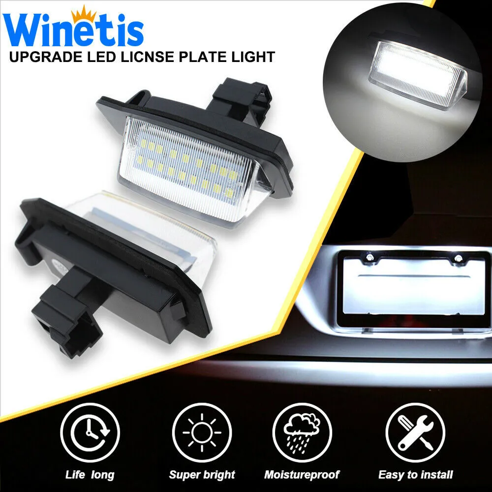 Tail Lamp Number License Plate Light Transform 12VDC 6000K For Mit Subishi Outlander 2006-2010
Tail Lamp Number License Plate Light Transform 12VDC 6000K For Mit Subishi Outlander 2006-2010