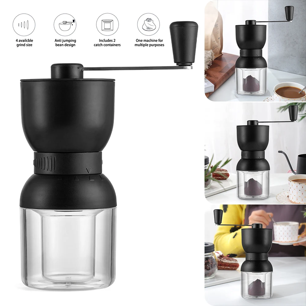 Manual Ceramic Coffee Grinder Stainless Steel Glass Adjustable Coffee Bean Mill With Storage Jar Easy Clean Kitchen Tools
Manual Ceramic Coffee Grinder Stainless Steel Glass Adjustable Coffee Bean Mill With Storage Jar Easy Clean Kitchen Tools