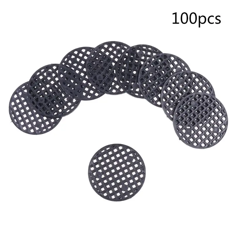 100Pcs Flower Pot Hole Mesh Pad, 4.5cm Diameter Round Bonsai Pot Bottom Grid Mat W89B
100Pcs Flower Pot Hole Mesh Pad, 4.5cm Diameter Round Bonsai Pot Bottom Grid Mat W89B