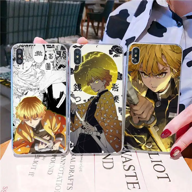 YNDFCNB Demon Slayer Agatsuma Zenitsu Phone Case for iphone 13 11 12 pro XS MAX 8 7 6 6S Plus X 5S SE 2020 XR cover
YNDFCNB Demon Slayer Agatsuma Zenitsu Phone Case for iphone 13 11 12 pro XS MAX 8 7 6 6S Plus X 5S SE 2020 XR cover