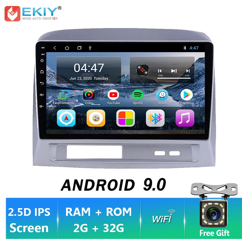 EKIY 9'' IPS Android 9.0 2DIN Car Radio Head Unit Stereo HD For Toyota Vios 2004-2007 Navigation GPS Bluetooth Autoradio Player
EKIY 9'' IPS Android 9.0 2DIN Car Radio Head Unit Stereo HD For Toyota Vios 2004-2007 Navigation GPS Bluetooth Autoradio Player