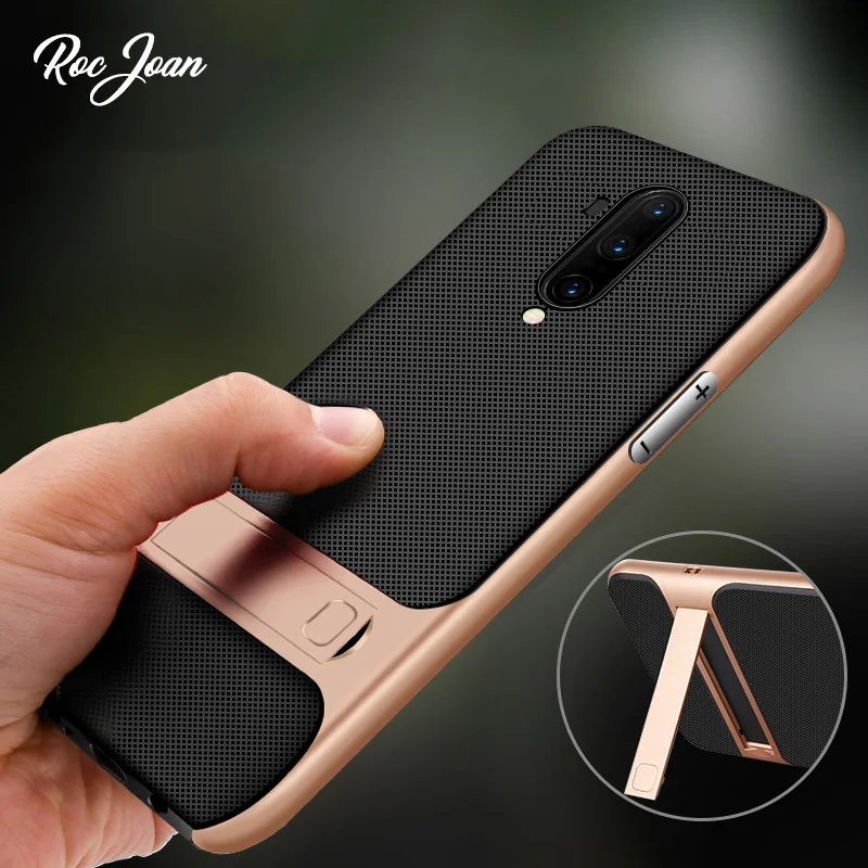 Чехол подставка для OnePlus 7T Pro 1 + 7 6T 5T 3T цветной жесткий чехол из ПК в клетку мягкий