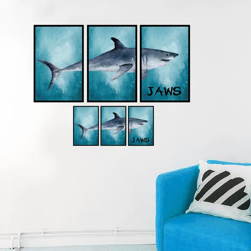 Creative Shark Wall Stickers Photo Frame Painting Wall Decoration Kids Rooms Living Room Bedroom Furniture Decals DIY Murals
Creative Shark Wall Stickers Photo Frame Painting Wall Decoration Kids Rooms Living Room Bedroom Furniture Decals DIY Murals